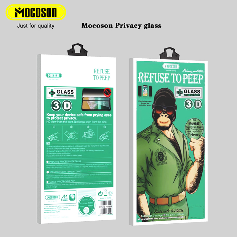 3D Privacy Tempered glass